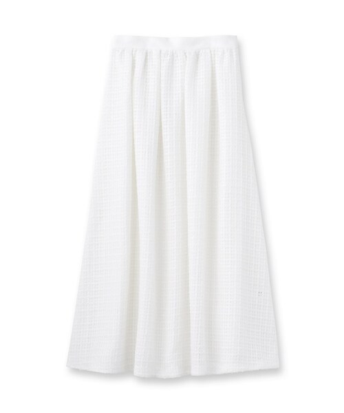 DRESSTERIOR（ドレステリア）の「【スタイリスト福田麻琴さんコラボ】レースツイードスカート（スカート・レディース・ホワイト/ブラック・38/36/40）」の3枚目の写真