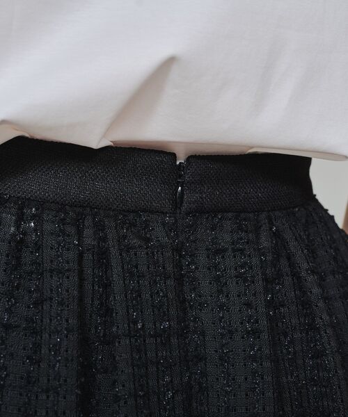DRESSTERIOR（ドレステリア）の「【スタイリスト福田麻琴さんコラボ】レースツイードスカート（スカート・レディース・ホワイト/ブラック・38/36/40）」の17枚目の写真