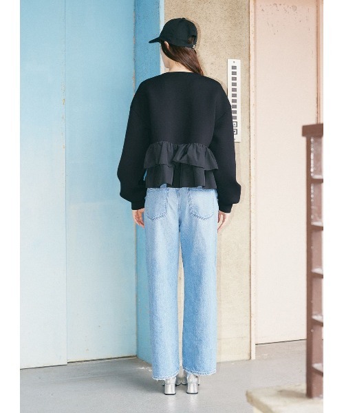 COEL(コエル)の「COEL×upper hights クラッシュデニムパンツ(デニムパンツ・レディース・ブルー・23/24/25)」の10枚目の写真