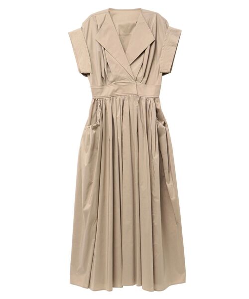 ELENDEEK ワンピース OPEN COLLAR SHIRT OP : ZOZOTOWN Yahoo!店