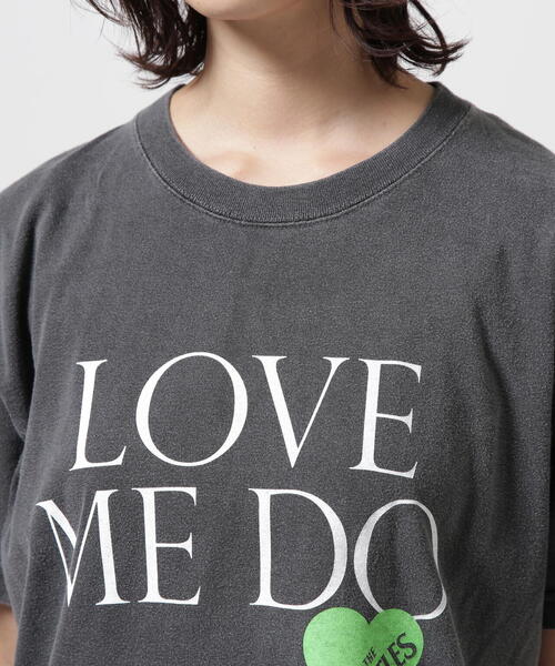 GOOD ROCK SPEED(グッドロックスピード)の「GOOD ROCK SPEED (グッドロックスピード) LOVE ME DO/BEATLES/Tシャツ/ビートルズ(Tシャツ/カットソー・レディース・チャコールグレー・M)」の15枚目の写真