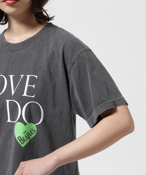 GOOD ROCK SPEED(グッドロックスピード)の「GOOD ROCK SPEED (グッドロックスピード) LOVE ME DO/BEATLES/Tシャツ/ビートルズ(Tシャツ/カットソー・レディース・チャコールグレー・M)」の16枚目の写真