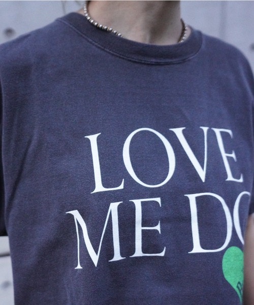 GOOD ROCK SPEED(グッドロックスピード)の「GOOD ROCK SPEED (グッドロックスピード) LOVE ME DO/BEATLES/Tシャツ/ビートルズ(Tシャツ/カットソー・レディース・チャコールグレー・M)」の5枚目の写真