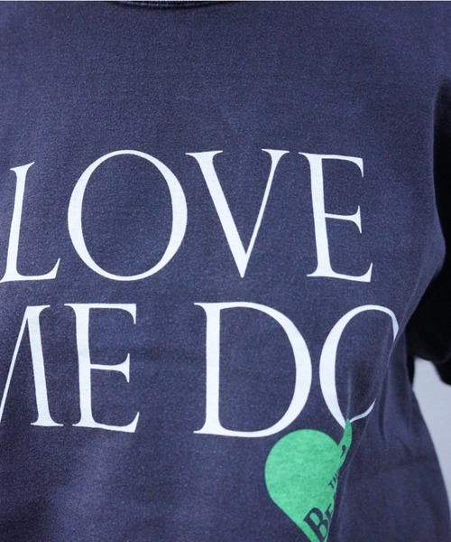GOOD ROCK SPEED(グッドロックスピード)の「GOOD ROCK SPEED (グッドロックスピード) LOVE ME DO/BEATLES/Tシャツ/ビートルズ(Tシャツ/カットソー・レディース・チャコールグレー・M)」の4枚目の写真