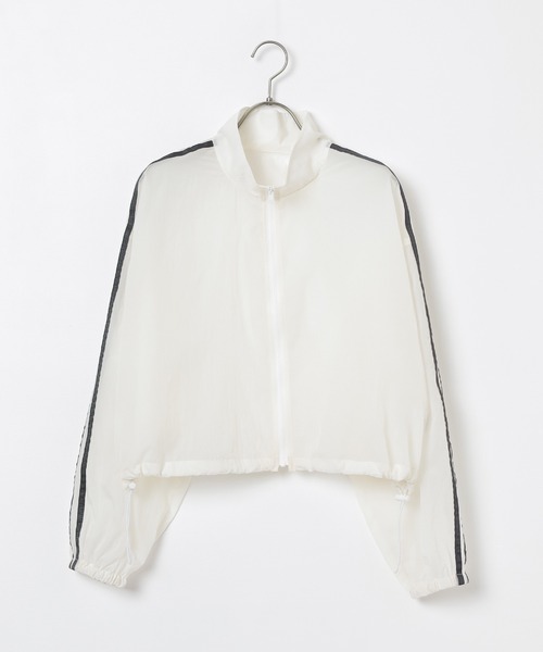 ライン入りシアーブルゾン（ブルゾン）｜Honeys（ハニーズ）の