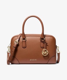 MICHAEL KORS | THOMPSON ぺブル レザー サッチェル(ハンドバッグ)