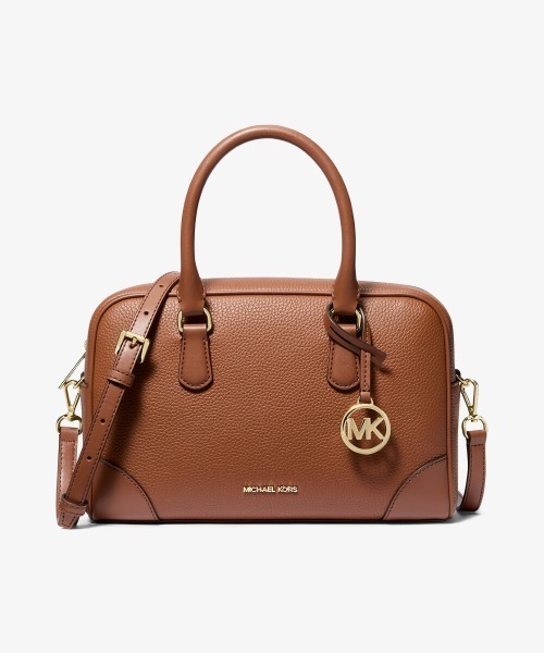 セール】THOMPSON ぺブル レザー サッチェル（ハンドバッグ）｜MICHAEL