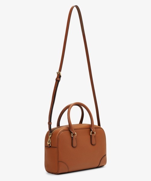 セール】THOMPSON ぺブル レザー サッチェル（ハンドバッグ）｜MICHAEL