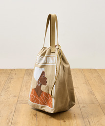 Butler Verner Sails（バトラーヴァーナーセイルス）の「Butler Verner Sails バトラーバーナーセイルズ / Dont Call Me Girl I AM A WOMAN 巾着ビッグトートバッグ / JA-2948（トートバッグ・メンズ）」