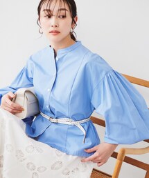 UNTITLED｜アンタイトルのシャツ/ブラウス（ブルー・ネイビー