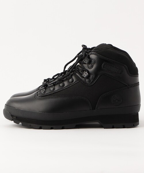 Timberland(ティンバーランド)の「Timberland/ティンバーランド Euro Hiker Mid Boots(ブーツ・メンズ・ブラック・9/8/7)」の3枚目の写真