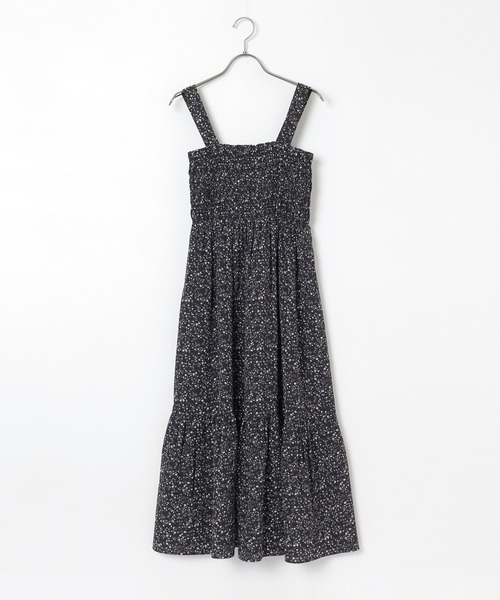 Honeys（ハニーズ）の「シャーリングワンピース（ワンピース・レディース・ブラック/ブラック系その他/ホワイト系その他/グリーン系その他/ブラウン系その他/ネイビー系・3L/L/LL/M/S）」の22枚目の写真