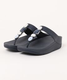 fitflop（フィットフロップ）の「FINO MULTI-STONE LEATHER TOE-POST SANDALS（サンダル）」