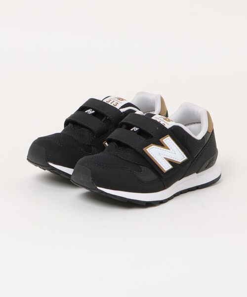 新品★New Balance PO313 ブラック レザー　17cm 幅広 楽天市場】ニューバランス キッズ スニーカー PO313 new balance