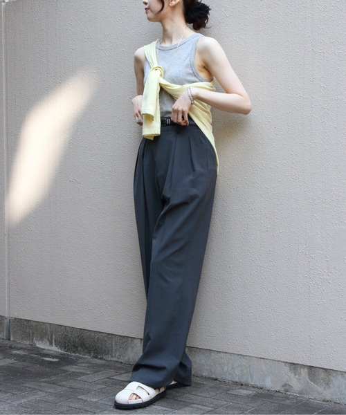 THE SHINZONE（ザ　シンゾーン）の「THE SHINZONE/シンゾーン　ジョゼトラウザー　JOSE TROUSERS　25MMSPA05（スラックス・レディース・ブラック/グレー・34/36）」の10枚目の写真