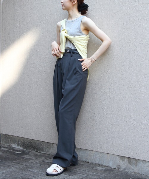 THE SHINZONE（ザ　シンゾーン）の「THE SHINZONE/シンゾーン　ジョゼトラウザー　JOSE TROUSERS　25MMSPA05（スラックス・レディース・ブラック/グレー・34/36）」の11枚目の写真