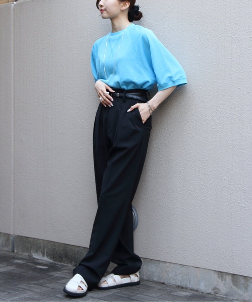 THE SHINZONE（ザ　シンゾーン）の「THE SHINZONE/シンゾーン　ジョゼトラウザー　JOSE TROUSERS　25MMSPA05（スラックス・レディース・ブラック/グレー・34/36）」の6枚目の写真