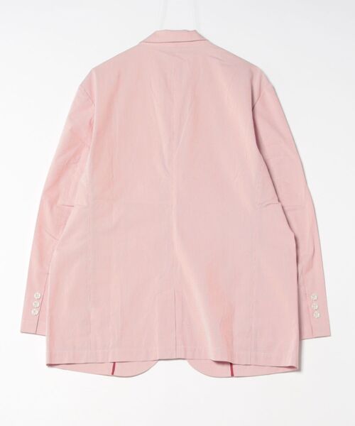 ZOY(ゾーイ)の「MENS COOLMAX サッカーストライプ ジャケット(テーラードジャケット・メンズ・レッド/ネイビー・SMALL/MEDIUM/LARGE/X-LARGE)」の3枚目の写真