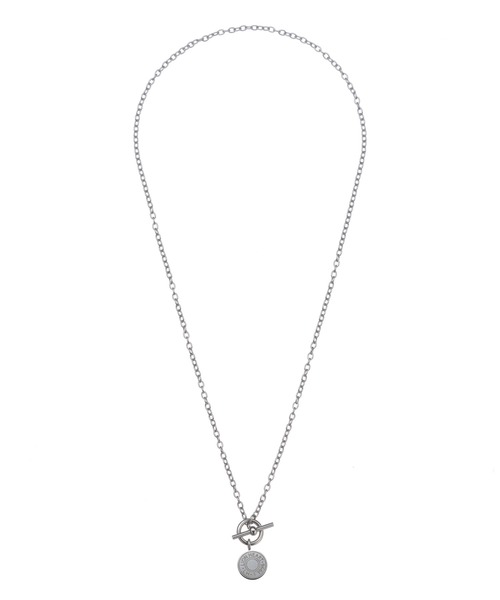 【限定展開】“LH-1”ロゴチャームネックレス/サージカルステンレス（金属アレルギー対応）【LION HEART / ライオンハート】