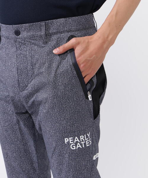 ⭐︎週末限定値引新品未使用PEARLY GATES ベージュ スリムフィットパンツ セール】【PEARLY GATES】TEXBRID 40Gハイゲージ パンツ（その他