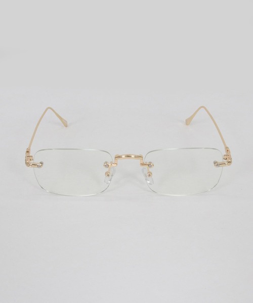 ADAM PATEK（アダムパテック）の「【ADAMPATEK/アダムパテック】engraving rimless glasses（彫金入りリムレスグラス）（メガネ・レディース・シルバー/ゴールド・FREE）」の14枚目の写真