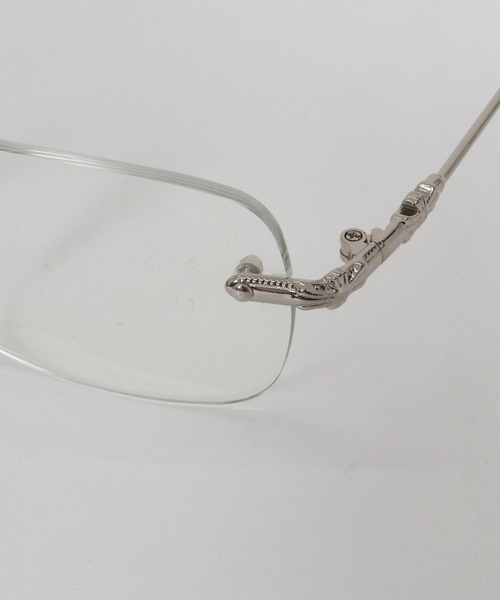 ADAM PATEK（アダムパテック）の「【ADAMPATEK/アダムパテック】engraving rimless glasses（彫金入りリムレスグラス）（メガネ・レディース・シルバー/ゴールド・FREE）」の12枚目の写真