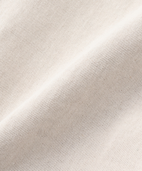 JOURNAL STANDARD J.S HOMESTEAD（ジャーナルスタンダードホームステッド）の「J.S.Homestead / コットンリネンデニム JUDO ブルゾン（ブルゾン・メンズ・アイボリー/ネイビー・LARGE/MEDIUM）」の5枚目の写真