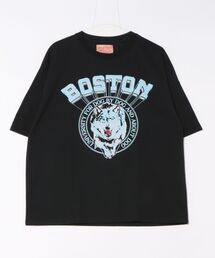アニマルカレッジ柄Tシャツ(M1)