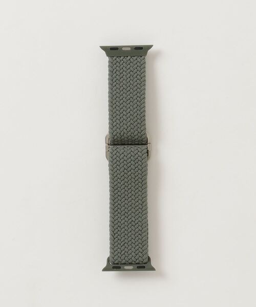 TETE HOMME(テットオム)の「【zandy / ズィー・アンド・ワイ】2点セット 編み込みナイロンループ スクエアソフトフレームケース(アナログ腕時計・レディース・アイボリー/ブラック/カーキ/グレー・SMALL)」の11枚目の写真