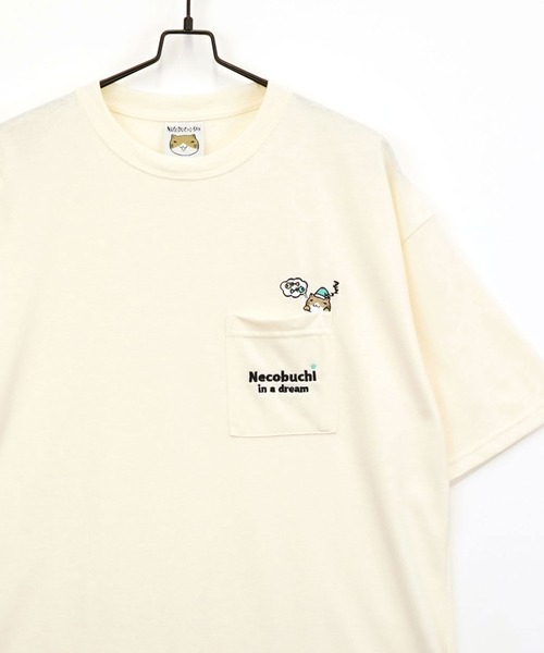 Burner(バーナー)の「【GROOVY STORE】アニマル 刺繍ワイドTシャツ 吸水速乾 UVカット(Tシャツ/カットソー・メンズ・スミクロ/ネイビー/ホワイト/サーモンピンク/ブラック/ブラック系その他2/グレイッシュベージュ/ホワイト系その他2/ダークグリーン/ブルー/イエロー/ミント/ホワイト系その他3/ホワイト系その他4/ダークグリーン系2/キナリ/グレイッシュブルー/ブラック系その他3・M/L/LL)」の3枚目の写真