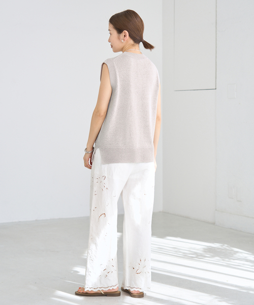 IENA（イエナ）の「テープヤーンベスト（ベスト）」 - WEAR