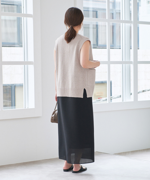 IENA（イエナ）の「テープヤーンベスト（ベスト）」 - WEAR