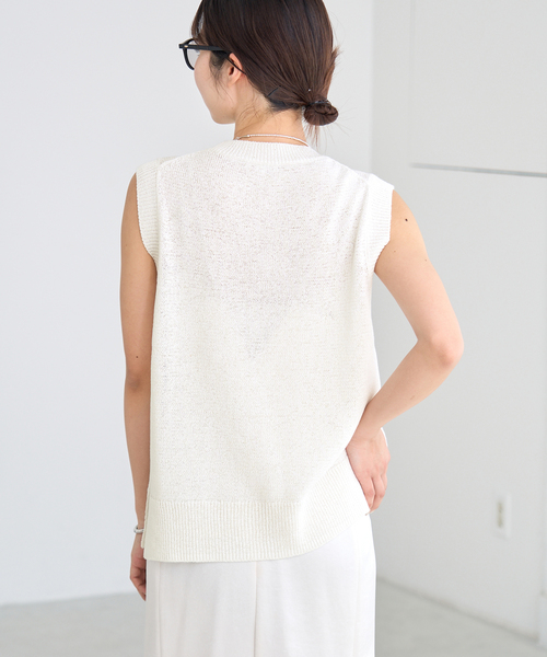 人気完売品！IENA テープヤーンベスト　新品タグ付き IENA（イエナ）の「テープヤーンベスト（ベスト）」 - WEAR