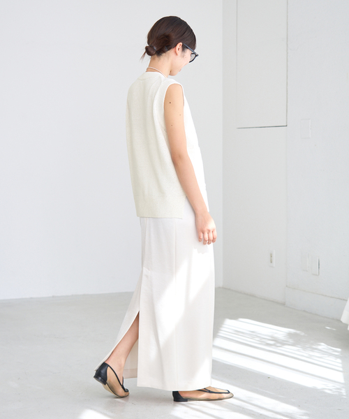 IENA（イエナ）の「テープヤーンベスト（ベスト）」 - WEAR