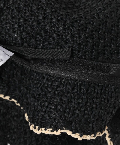 LAKOLE（ラコレ）の「配色透かし編みハット / 286083（ハット・レディース・ベージュ/オフホワイト/ブラック・FREE）」の13枚目の写真