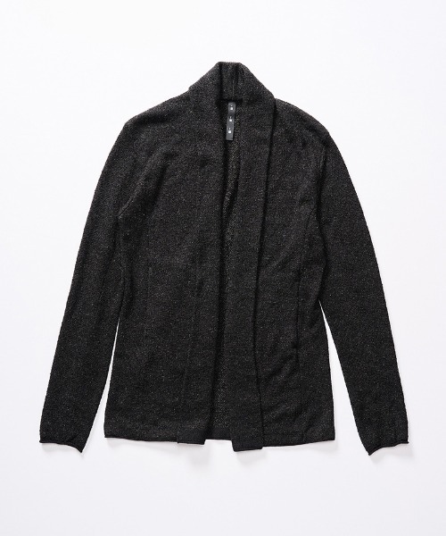 wjk（ダヴルジェイケイ）の「mcg3624-back pile light easy cardigan カーディガン（カーディガン/ボレロ・メンズ・ネイビー/ブラック・L/M/S/XL）」の22枚目の写真