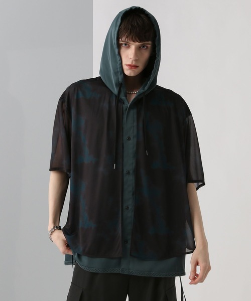 syudou加速 レイヤードフードシャツ syudou商店公式 on X: 