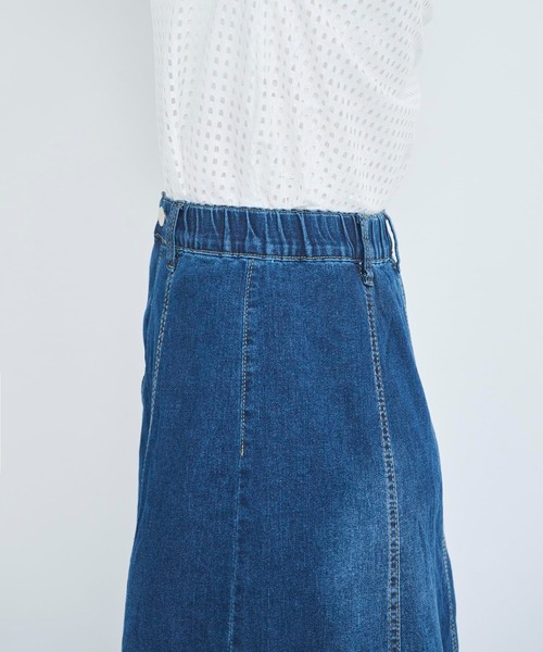 attiree(アティレー)の「【M/L/LLサイズ展開】デニムスカート(デニムスカート・レディース・ブルー・LL/LARGE/MEDIUM)」の14枚目の写真