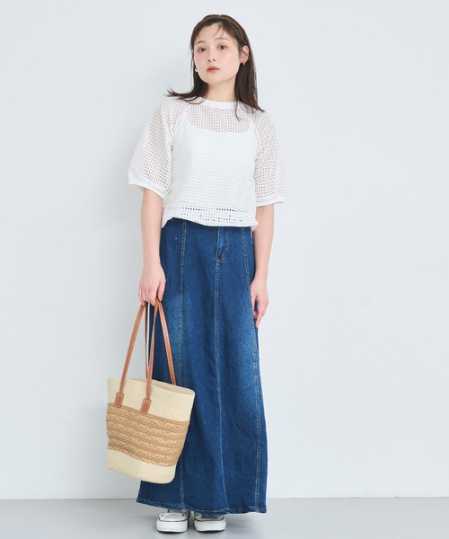 attiree(アティレー)の「【M/L/LLサイズ展開】デニムスカート(デニムスカート・レディース・ブルー・LL/LARGE/MEDIUM)」の11枚目の写真