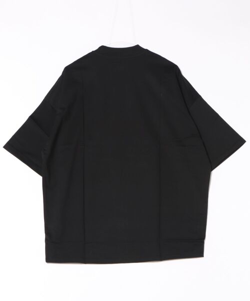 NewAnce(ニュアンス)の「【NewAnce】モックネックTee(Tシャツ/カットソー・メンズ・ブラック/ホワイト/ネイビー・L/M)」の5枚目の写真