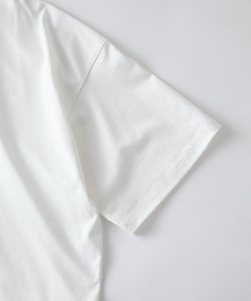 NewAnce(ニュアンス)の「【NewAnce】モックネックTee(Tシャツ/カットソー・メンズ・ブラック/ホワイト/ネイビー・L/M)」の9枚目の写真