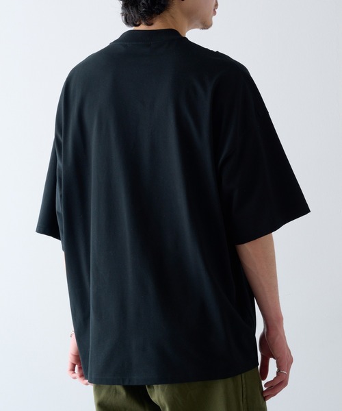 NewAnce(ニュアンス)の「【NewAnce】モックネックTee(Tシャツ/カットソー・メンズ・ブラック/ホワイト/ネイビー・L/M)」の18枚目の写真