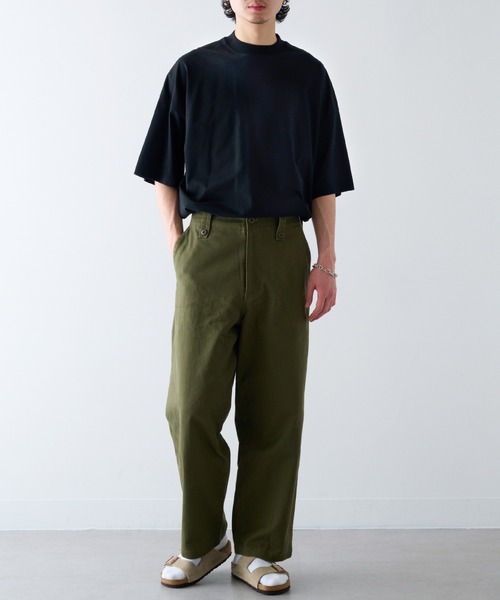 NewAnce(ニュアンス)の「【NewAnce】モックネックTee(Tシャツ/カットソー・メンズ・ブラック/ホワイト/ネイビー・L/M)」の20枚目の写真