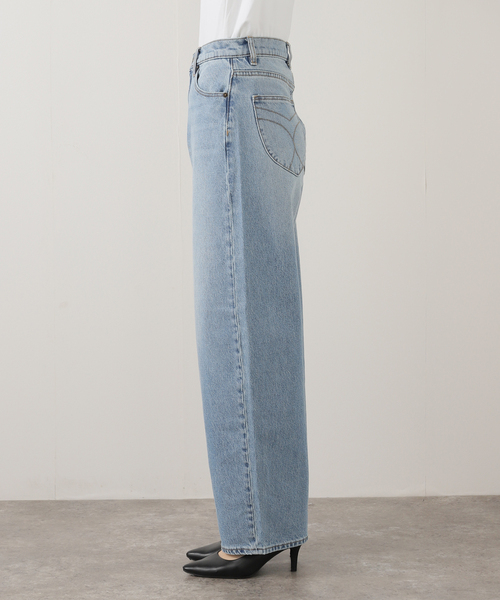 La TOTALITE（ラトータリテ）の「【洗える】ROLLA'S/ローラス GIGI BARREL DENIM（デニムパンツ・レディース・チャコールグレー/ブルー・25/26）」の8枚目の写真