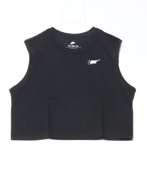 NIKE（ナイキ）の「ナイキ NIKE ナイキ  NSW クラブ CRP SL TEE HBR（Tシャツ/カットソー・レディース・ホワイト/ブラック・L/M）」の13枚目の写真