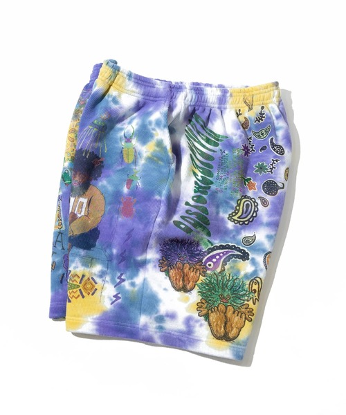 go slow caravan(ゴースローキャラバン)の「UNIQUEインレイ 落書きMIX ショートパンツ TIE DYE(その他パンツ・メンズ・カラフル・X-LARGE/LARGE/MEDIUM)」の7枚目の写真