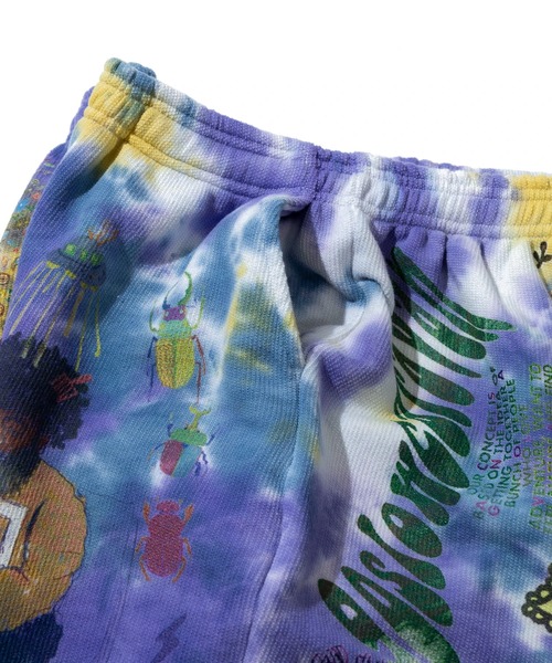 go slow caravan(ゴースローキャラバン)の「UNIQUEインレイ 落書きMIX ショートパンツ TIE DYE(その他パンツ・メンズ・カラフル・X-LARGE/LARGE/MEDIUM)」の8枚目の写真