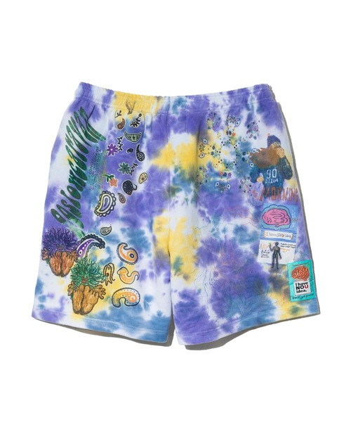 go slow caravan(ゴースローキャラバン)の「UNIQUEインレイ 落書きMIX ショートパンツ TIE DYE(その他パンツ・メンズ・カラフル・X-LARGE/LARGE/MEDIUM)」の9枚目の写真