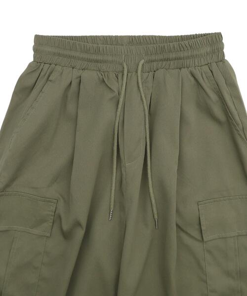 WOND（ウォンド）の「WOND/イージーカーゴパンツ（カーゴパンツ・レディース・カーキ/ブラック・FREE）」の17枚目の写真