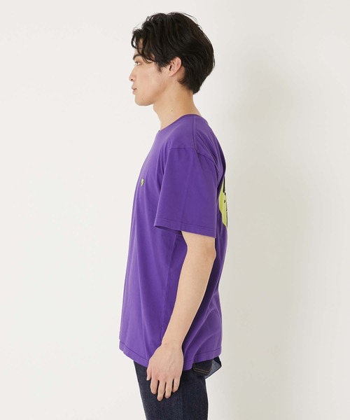 HOLLYWOOD RANCH MARKET(ハリウッドランチマーケット)の「CS0011ハートインHRMショートスリーブT(Tシャツ/カットソー・メンズ・ブラック/パープル/ホワイト/レッド・SMALL/MEDIUM/LARGE/X-LARGE)」の16枚目の写真